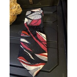Viaggio‎ Limited Edition Collection 100% Silk Abstract Art Tie
